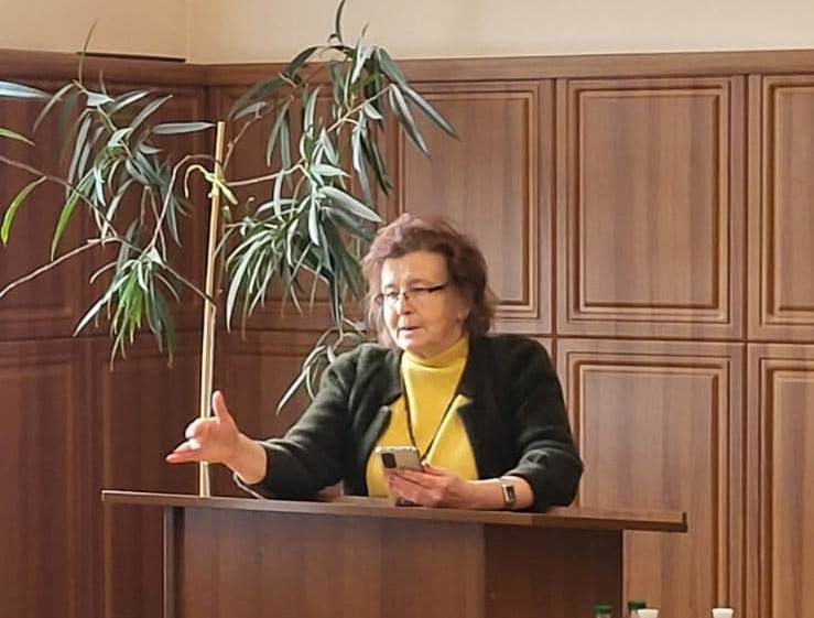 Виступ професора О. Боднар